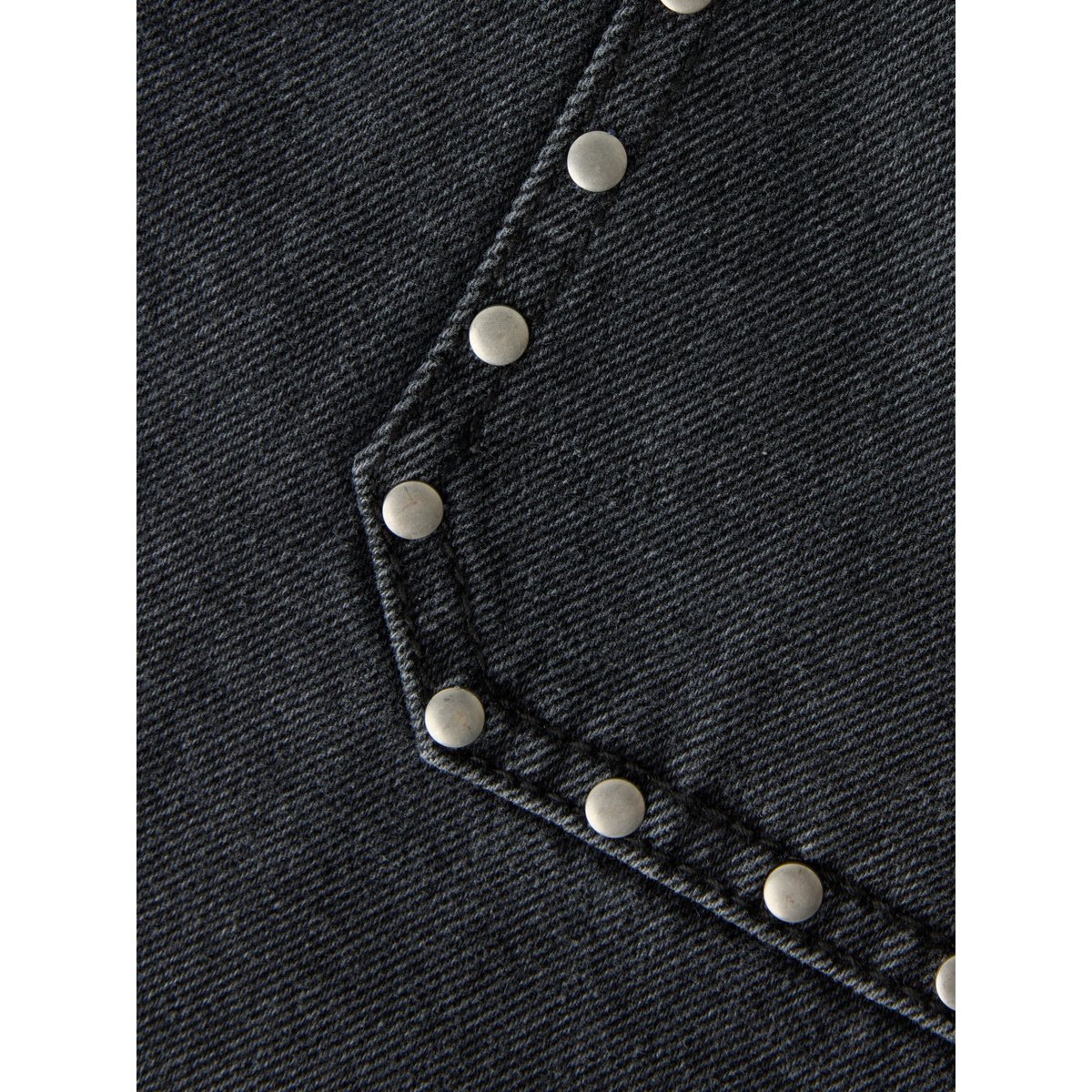 Jupe gris - dark grey denim1, NAME IT
