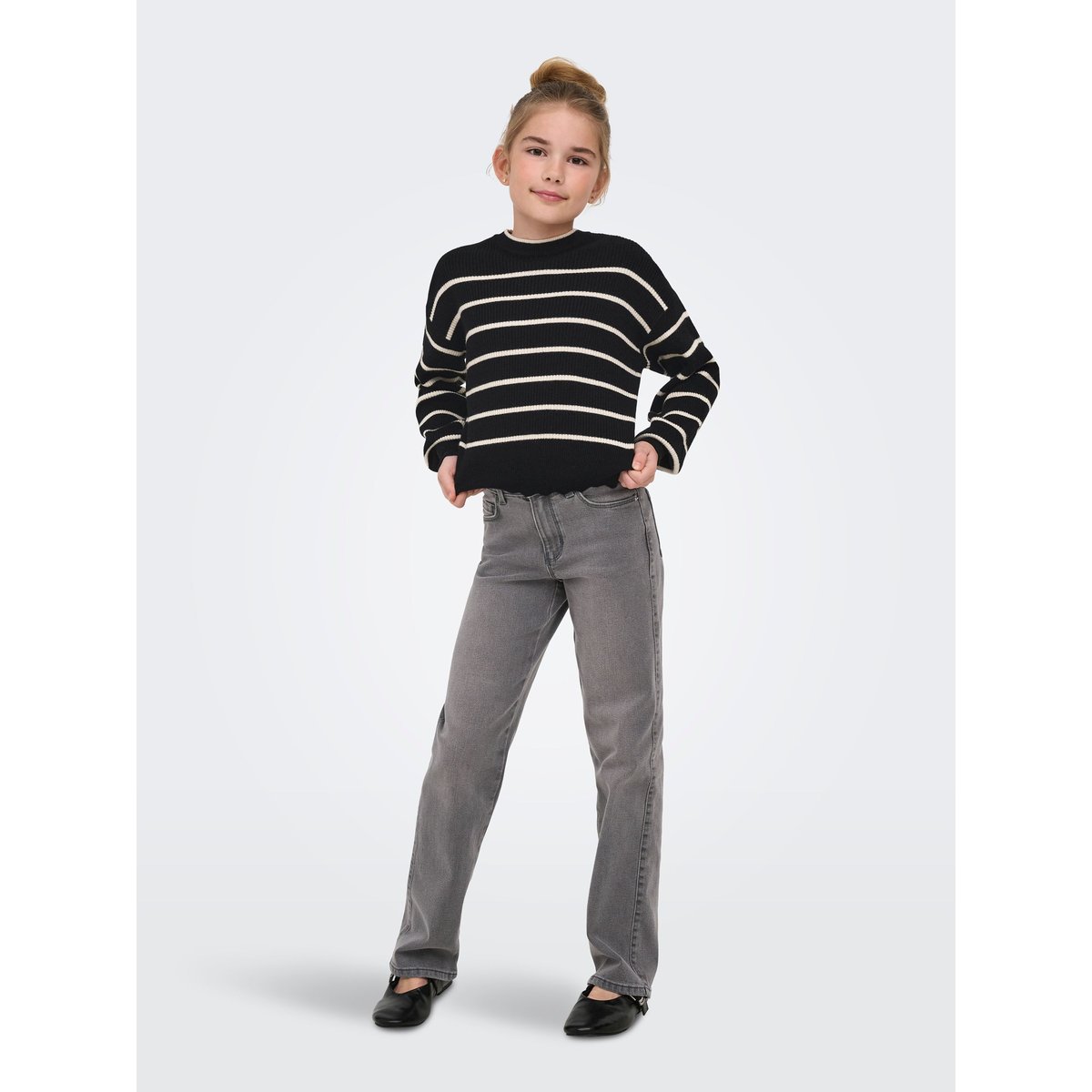 Pull En Maille noire - black, KIDS ONLY
