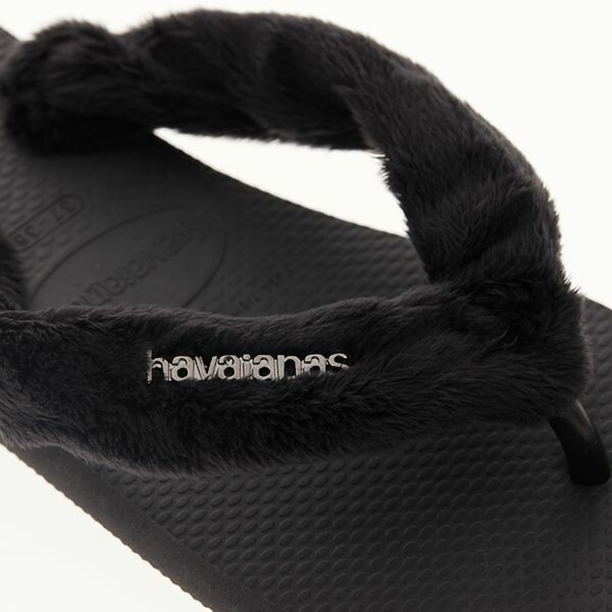 Top Fluffy III Flip Flops black, HAVAIANAS