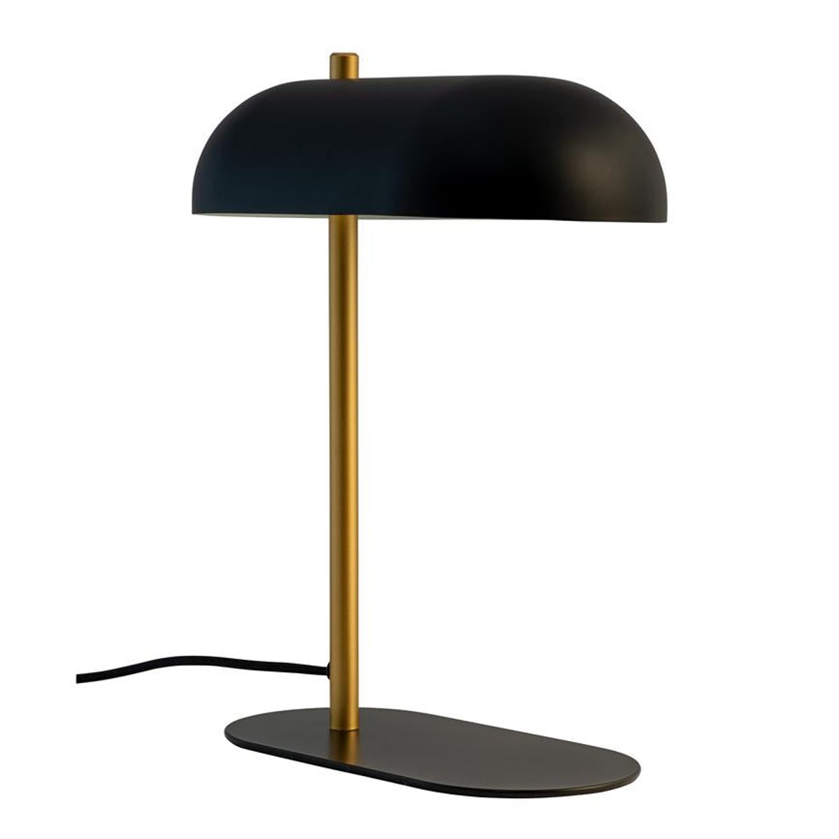 Lampe à poser en Métal ARCH noir/laiton, DYBERG LARSEN