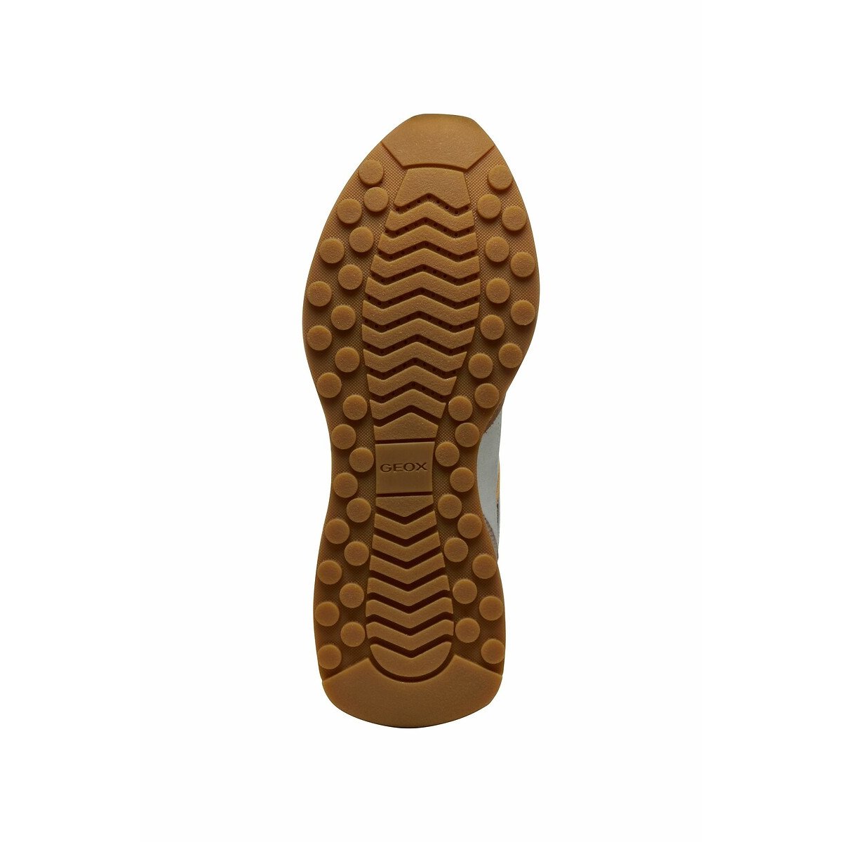Baskets respirantes Amabel blanc/abricot, GEOX