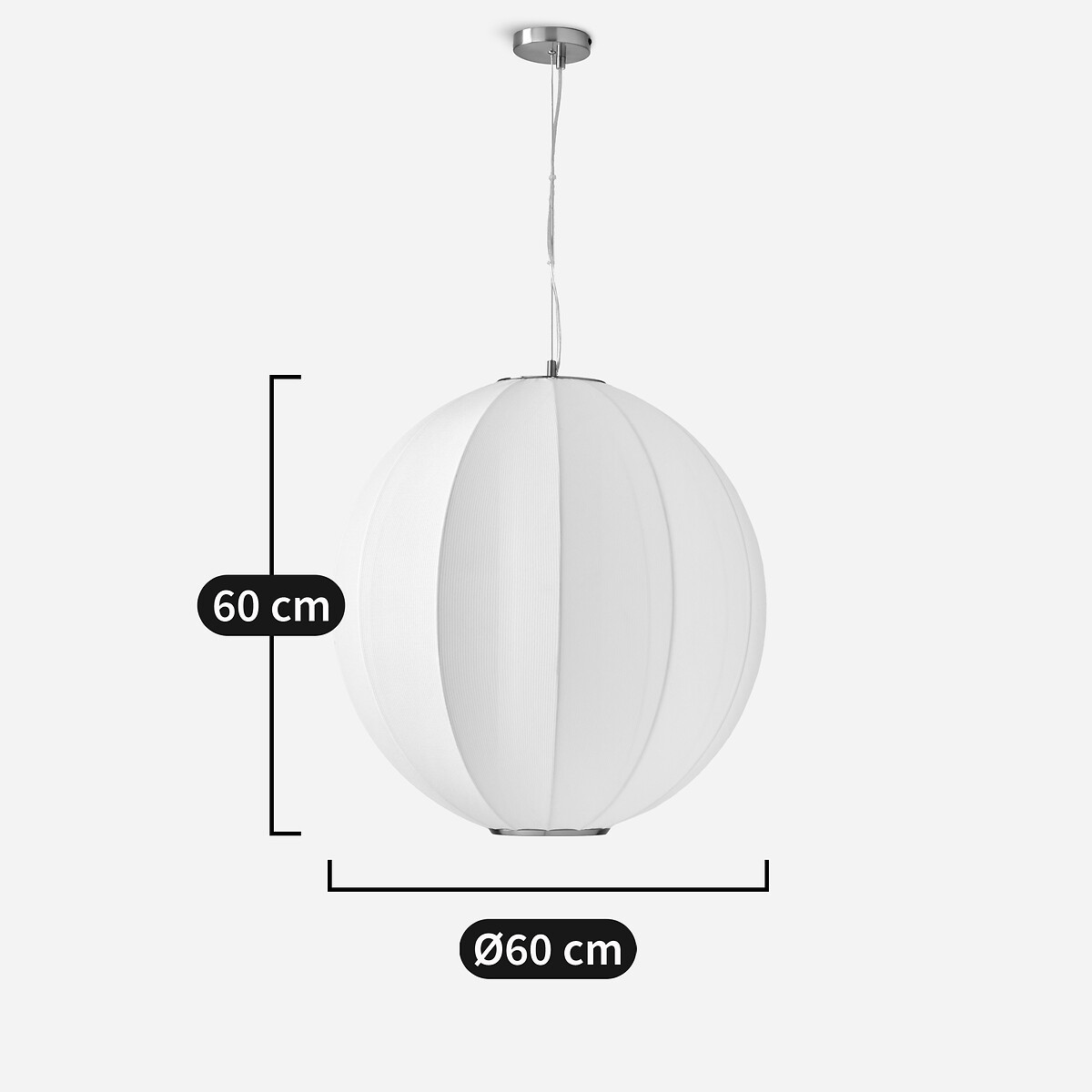 Satchi Round Pendant Lantern Light white, AM.PM