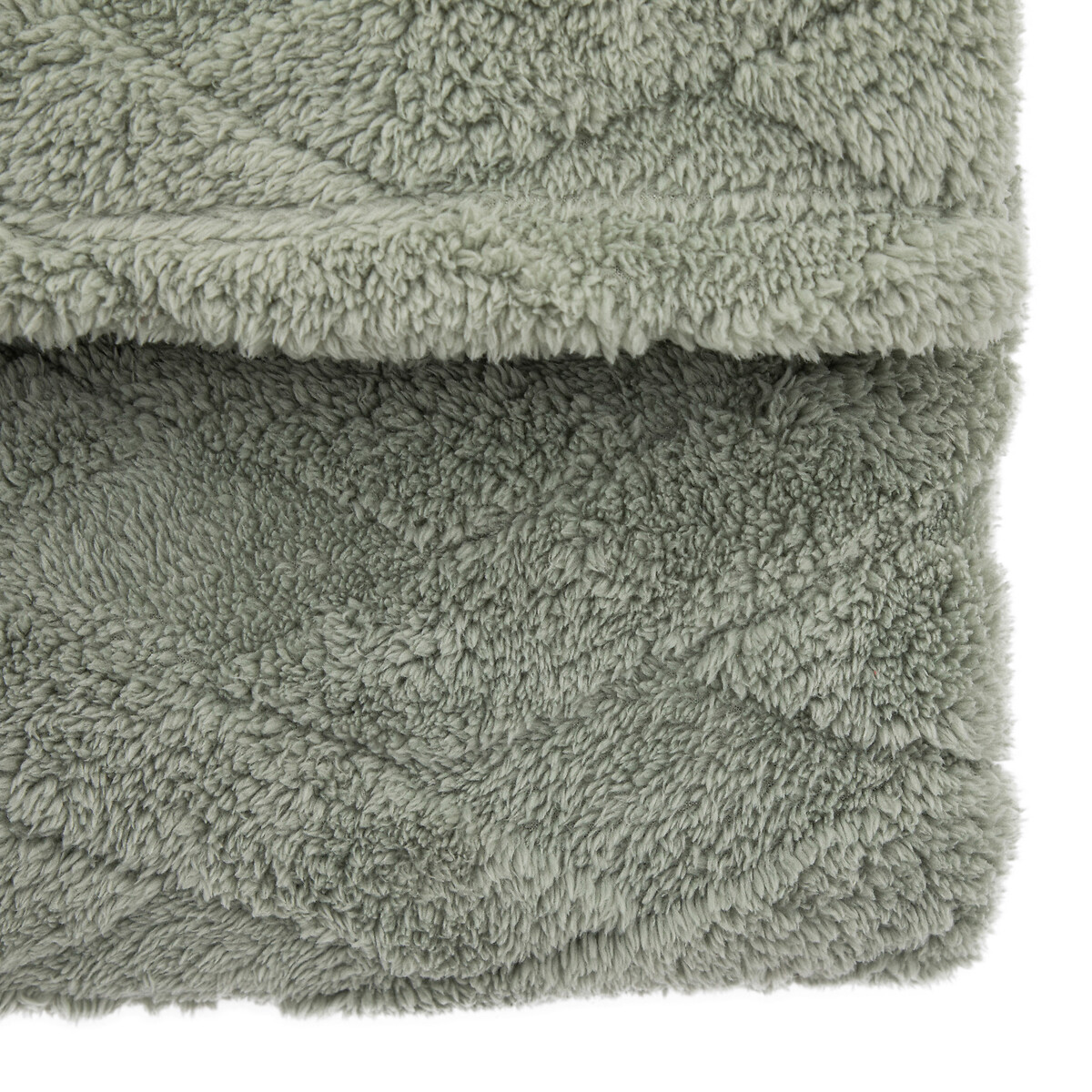 Green Cable Knit Throw green, SO'HOME