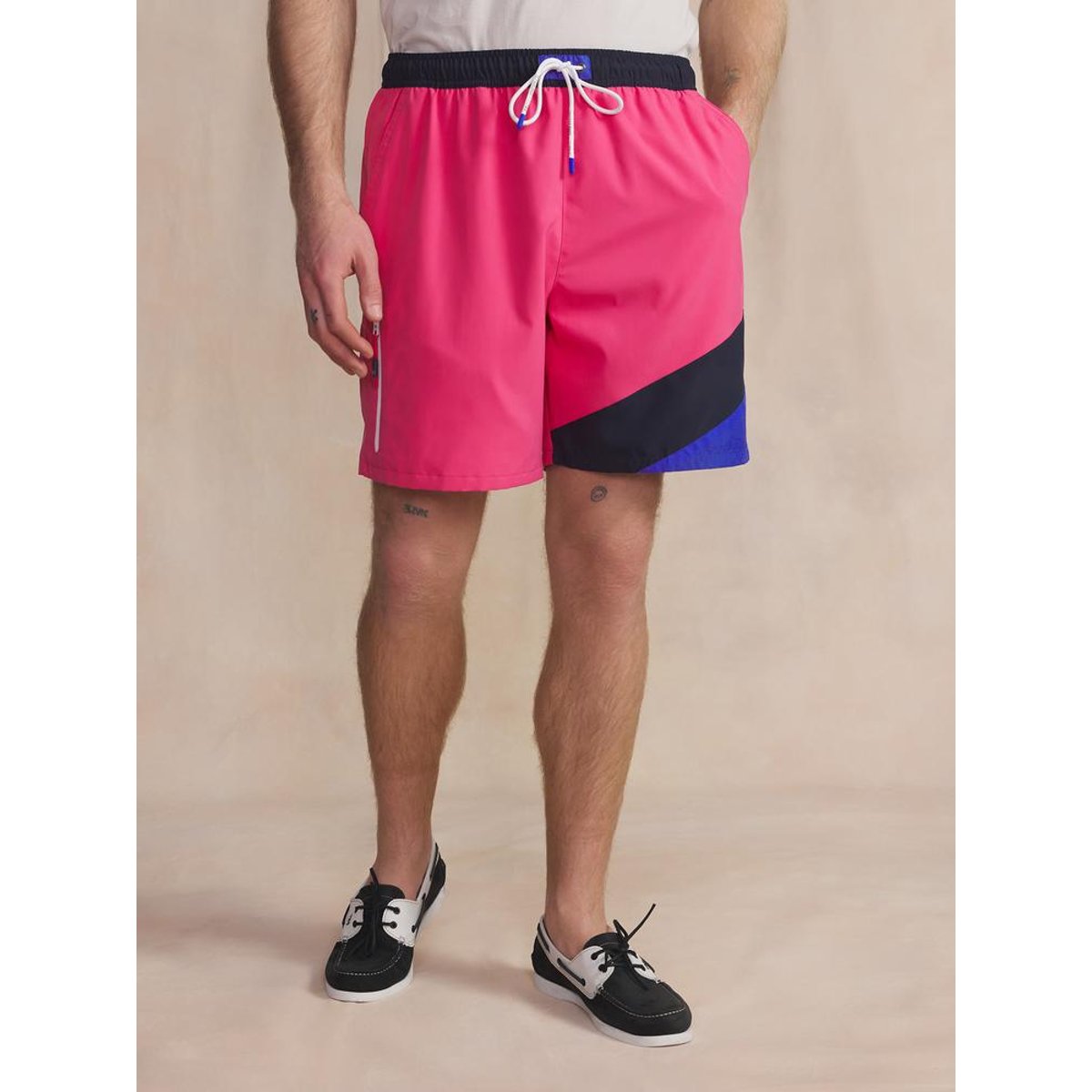 Short de bain CARIBEAN magenta, TBS