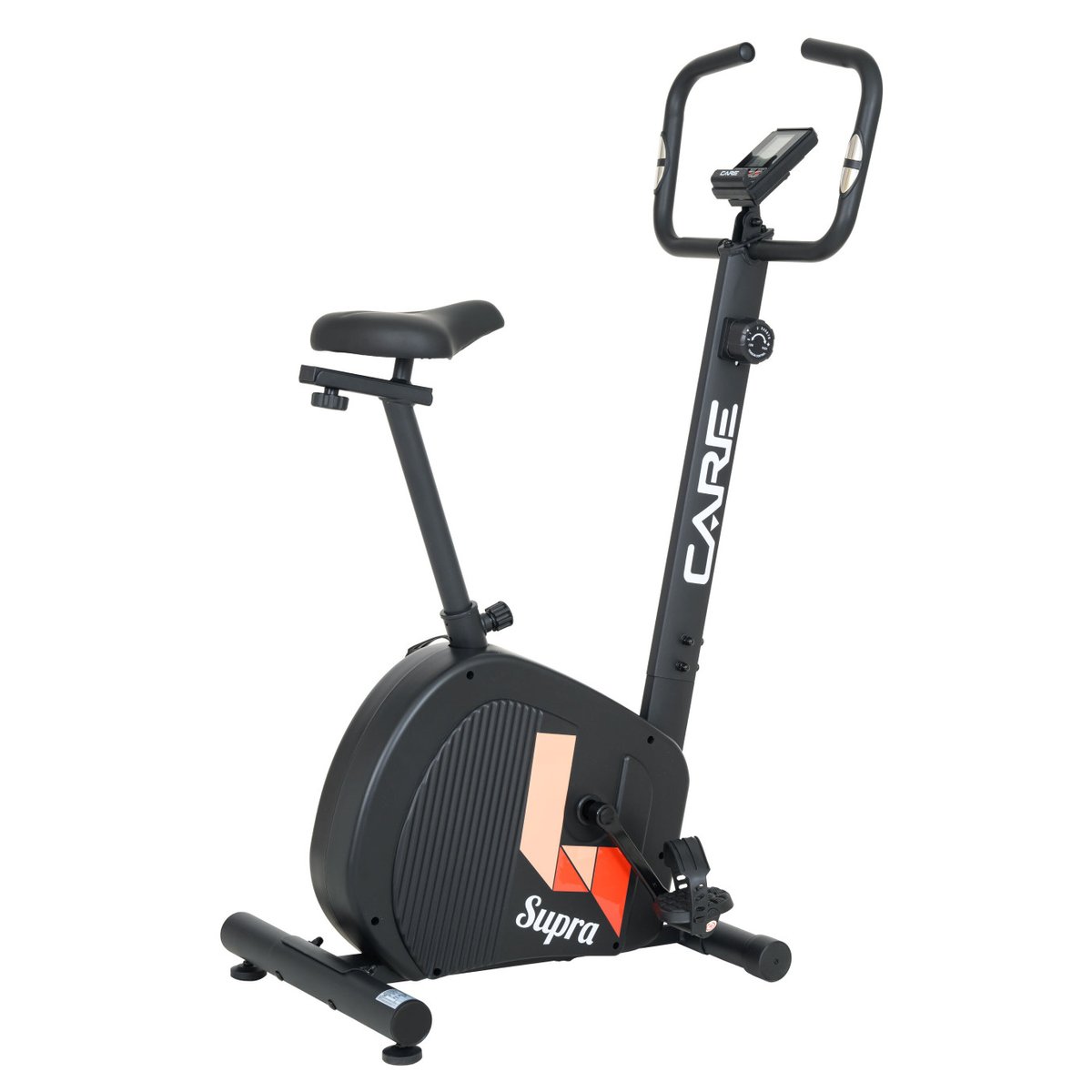 Vélo d'appartement - CARE - SUPRA noir, CARE FITNESS