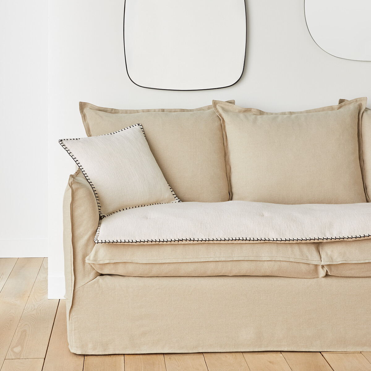 Matelas d'assise, Raoul ecru, LA REDOUTE INTERIEURS