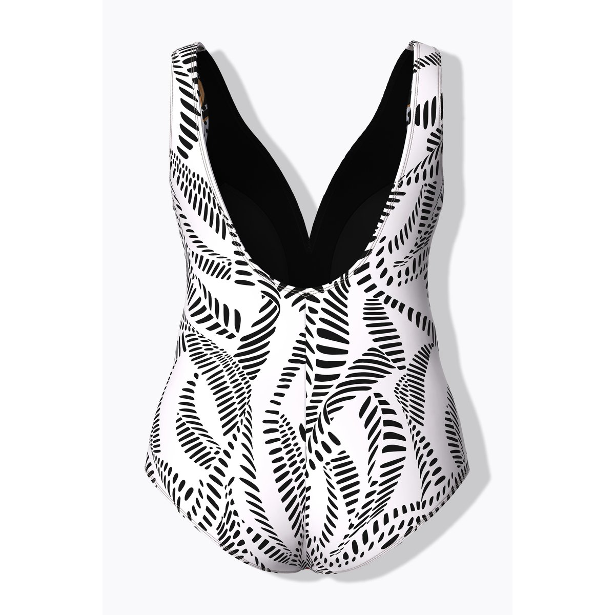 Maillot de bain avec bonnets souples rose, ULLA POPKEN