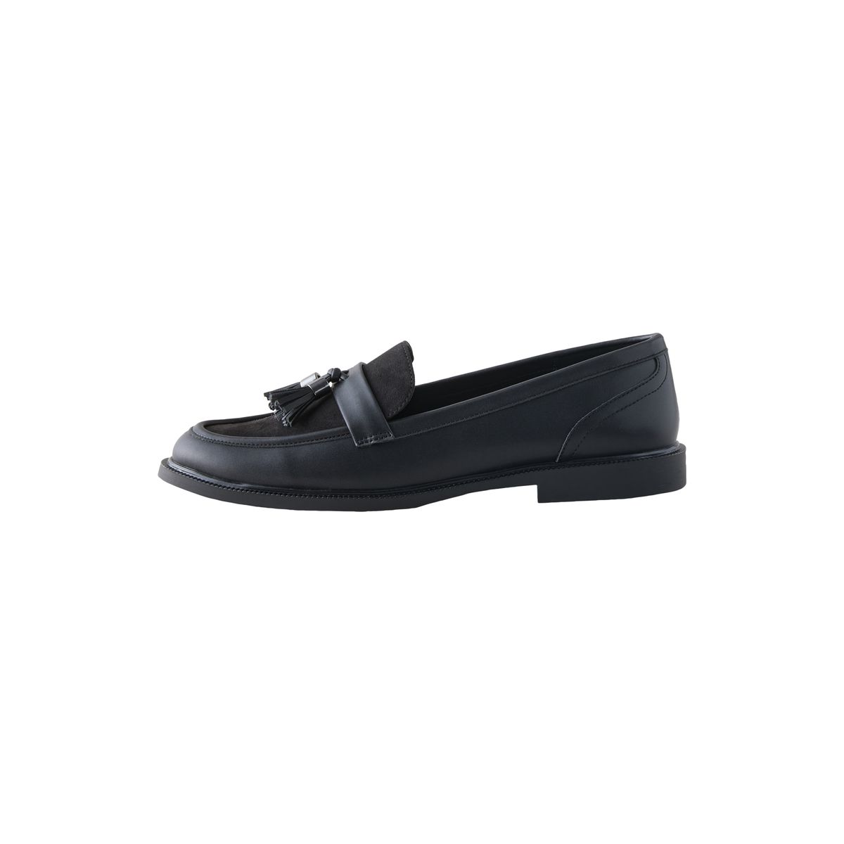 Mocassins à pampilles forever comfort noir, NEXT