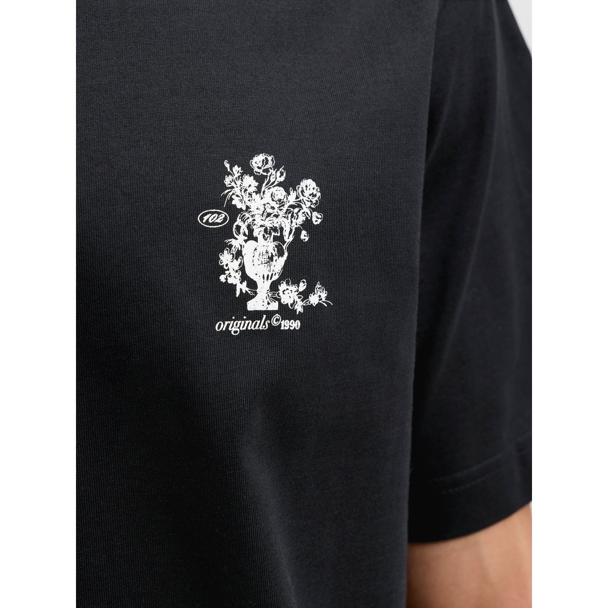 T-Shirt black 1, JACK & JONES