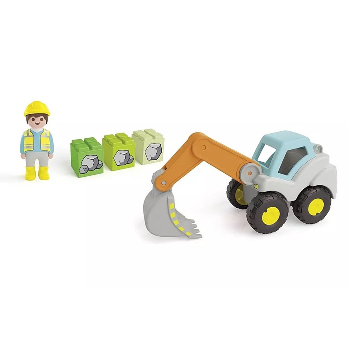 Junior Pelleteuse multicolore, PLAYMOBIL