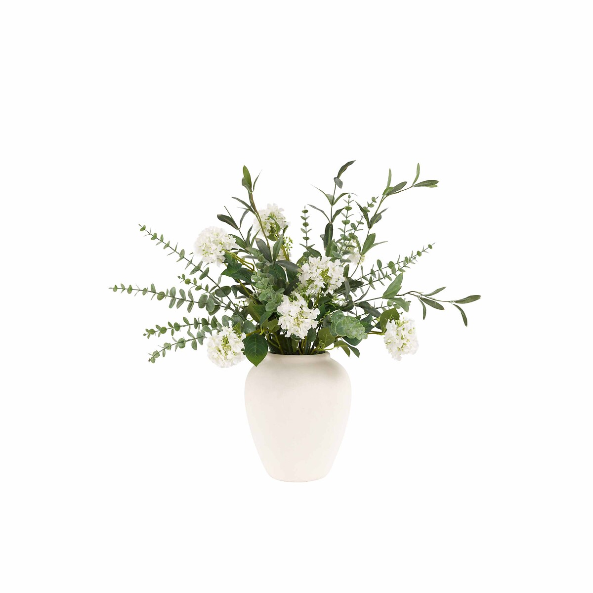 Mixed Eucalyptus & Floral Vase Arrangement green, ÉDITÉ