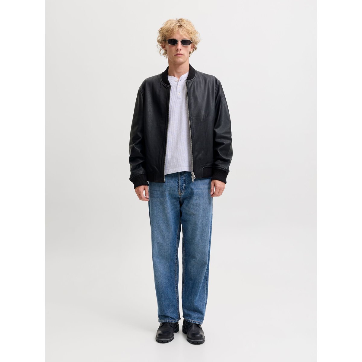 Jean Baggy Fit blue denim, JACK & JONES