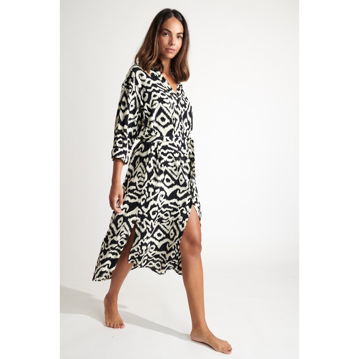 Robe Saline - GAROUPE noir, LIVIA