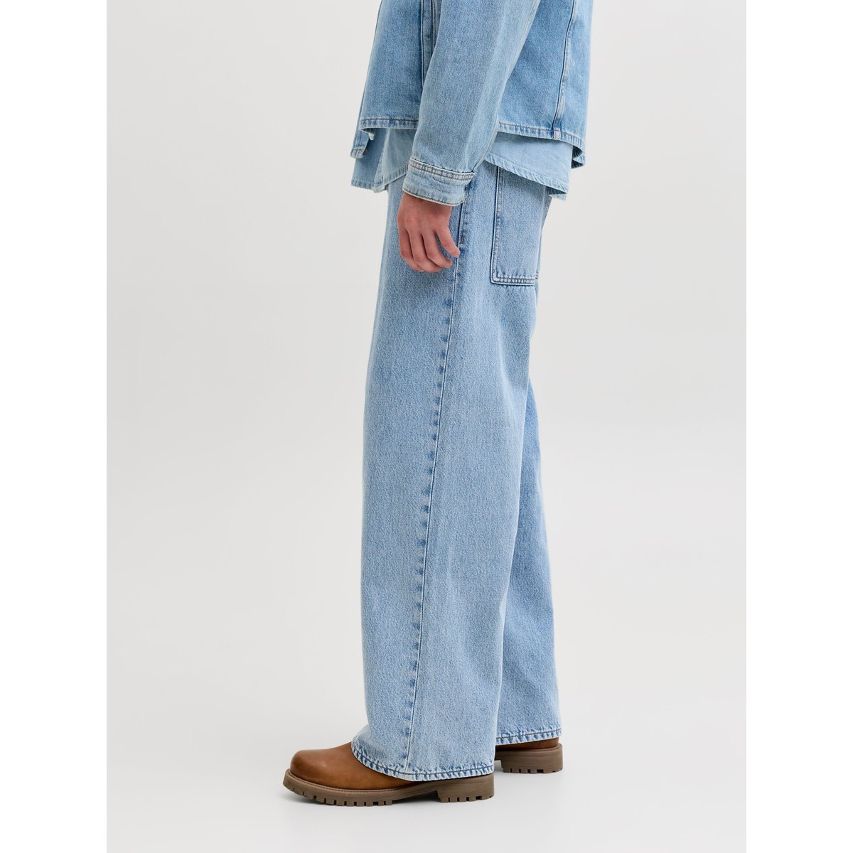 Jean À Coupe Wide blue denim 1, JACK & JONES