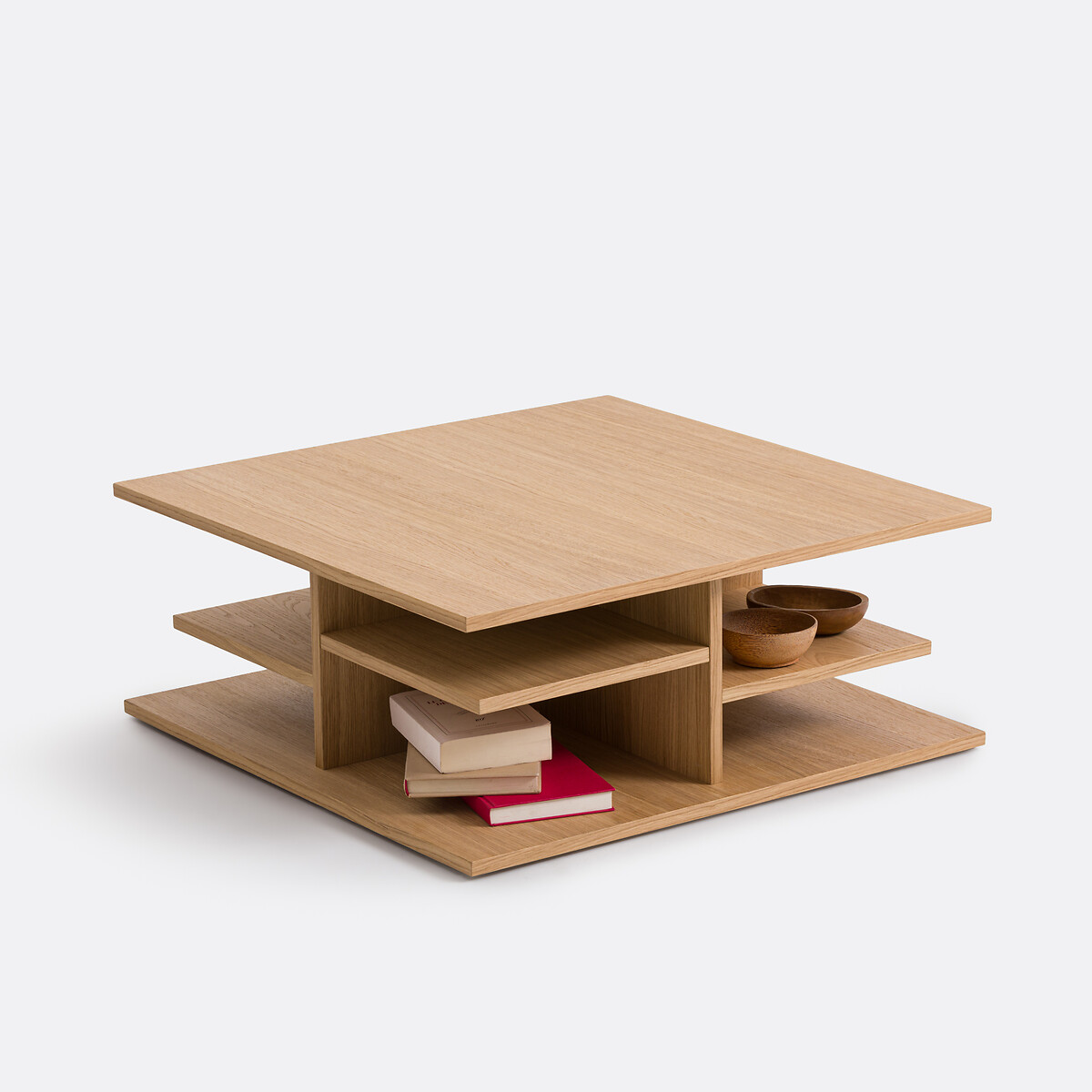 Abac Oak Veneered Coffee Table oak, LA REDOUTE INTERIEURS