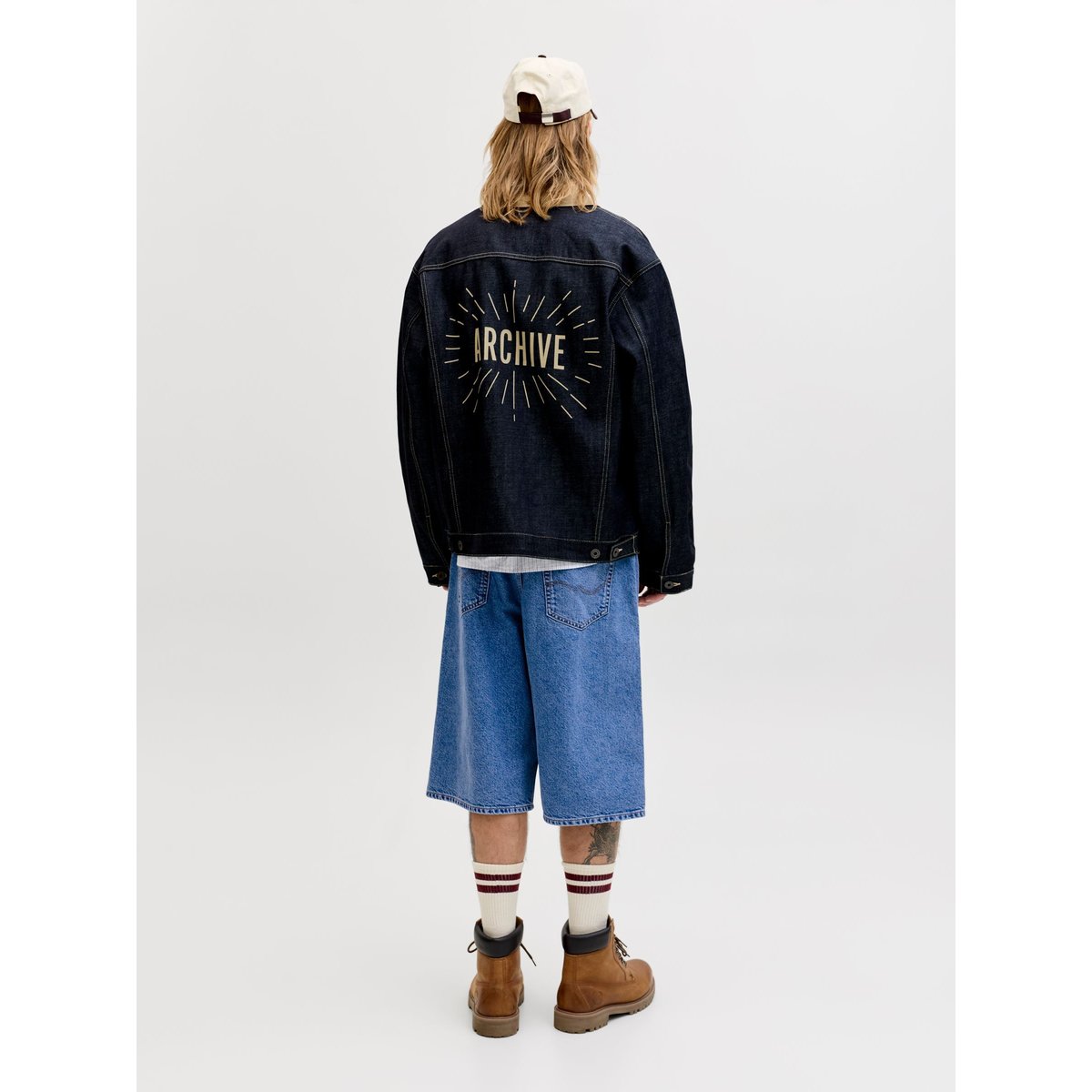 Short En Denim blue denim, JACK & JONES