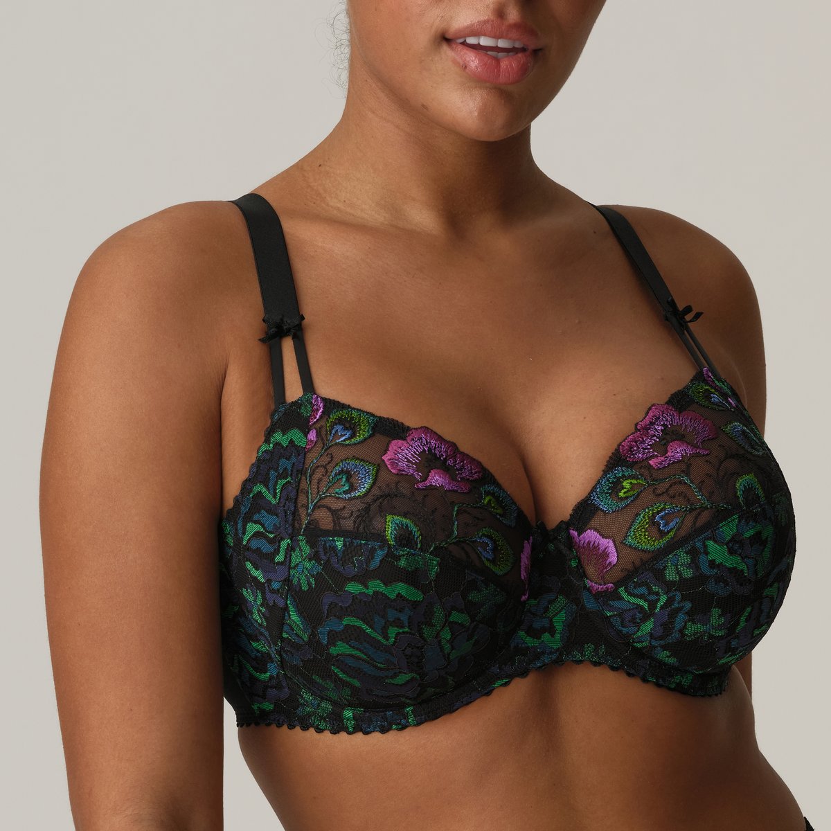 Soutien gorge emboîtant SAN ANGEL multicolor - peacock feather, PRIMADONNA