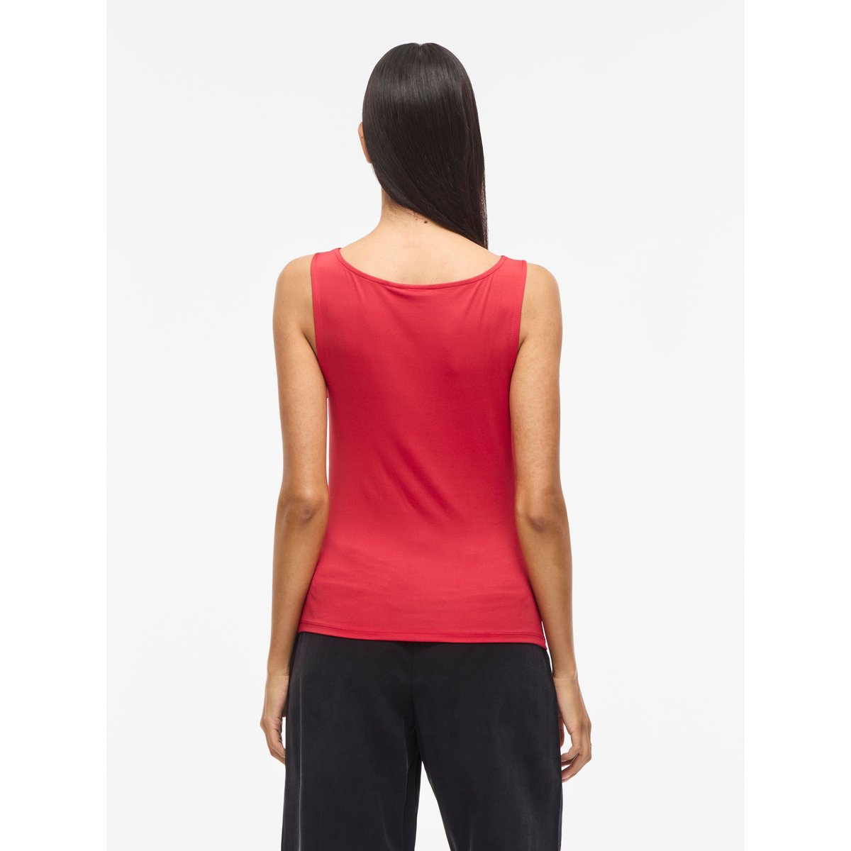 Top Sans Manches mars red, VILA
