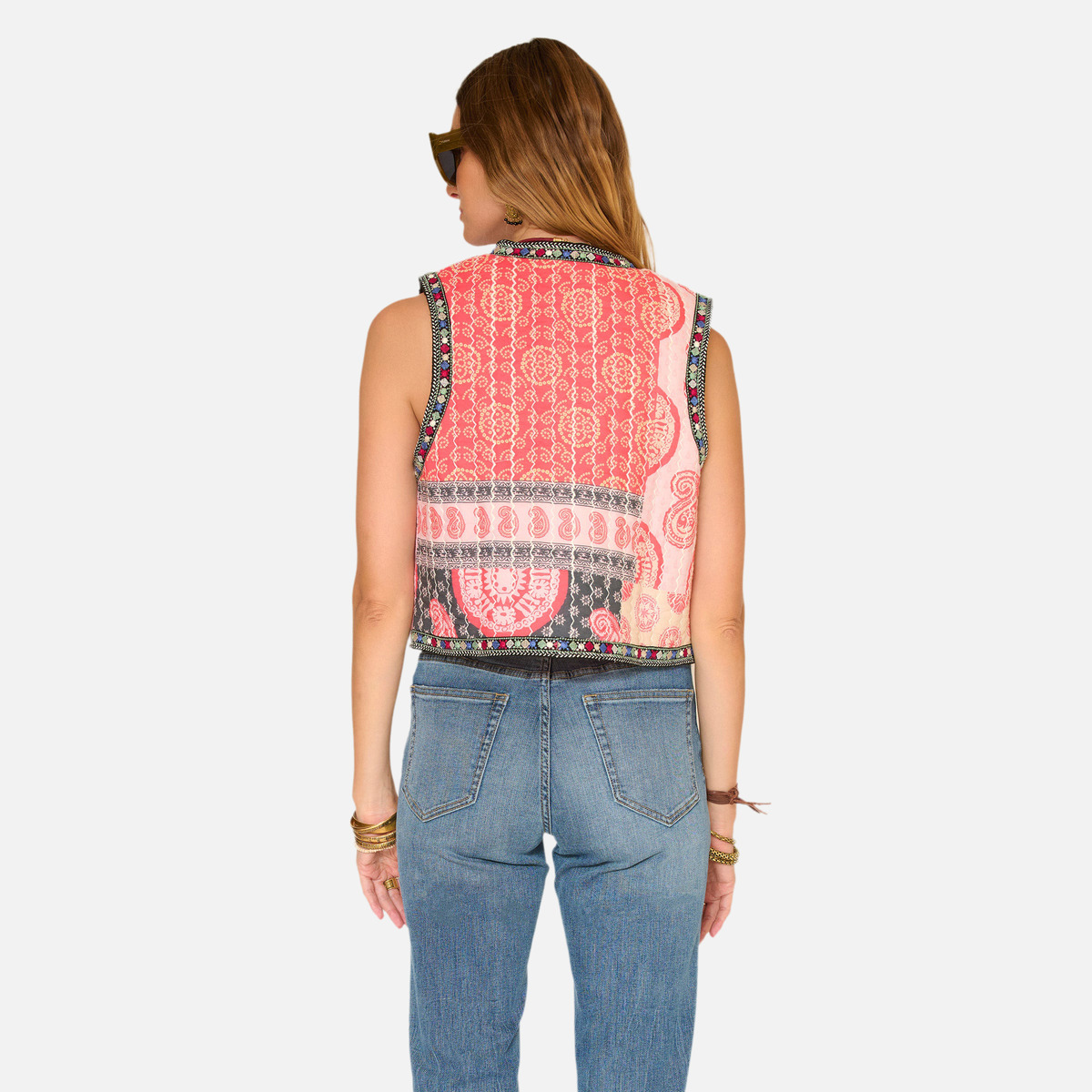 Gilet GANIA multicouleur, MKT STUDIO