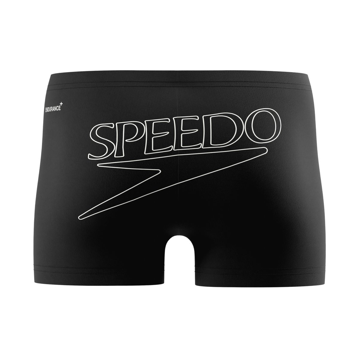Short de bain motif/style gros logo noir, SPEEDO
