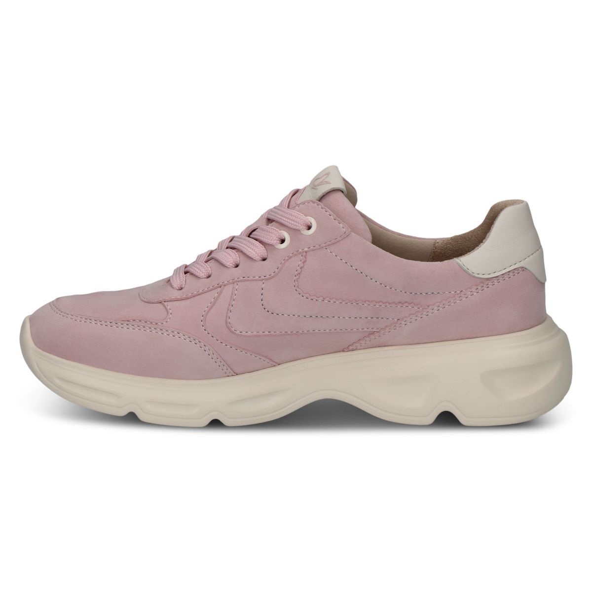 Basket en cuir rouge cuir, CAPRICE