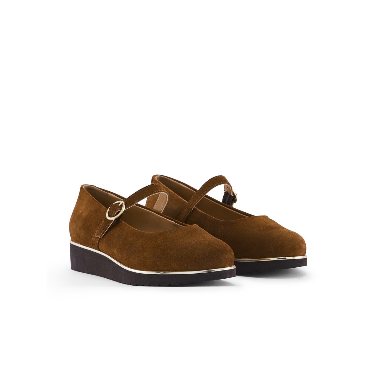 Babies cuir femme marron, PEDICONFORT