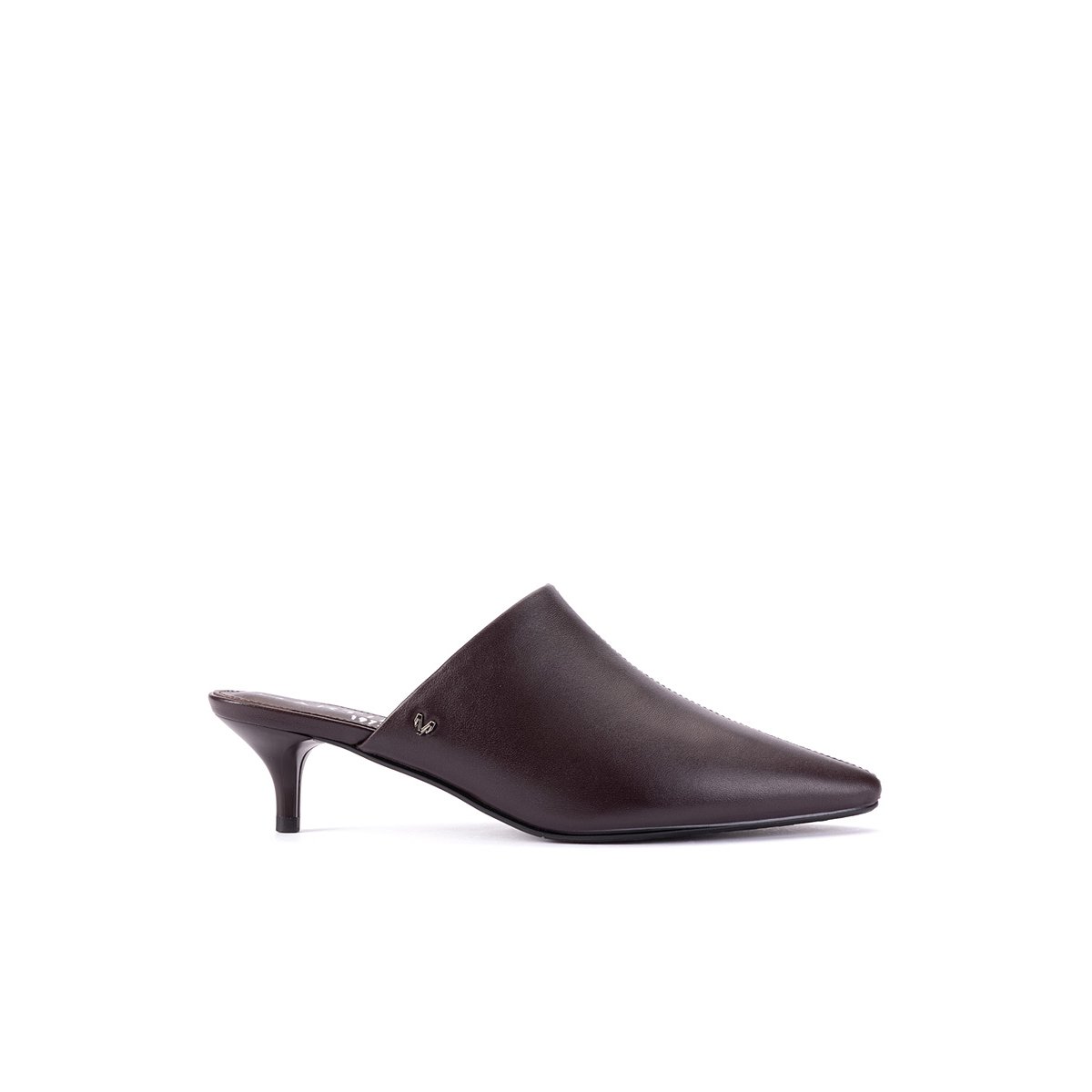 Chaussures à talon cuir Adda wine, MARTINELLI