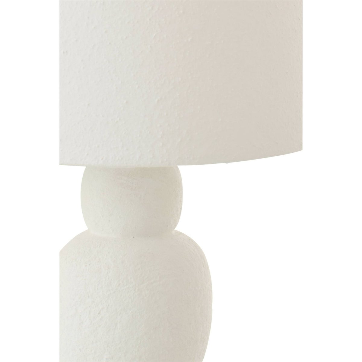 Lampe de table en céramique fait main blanc, RECOLLECTION