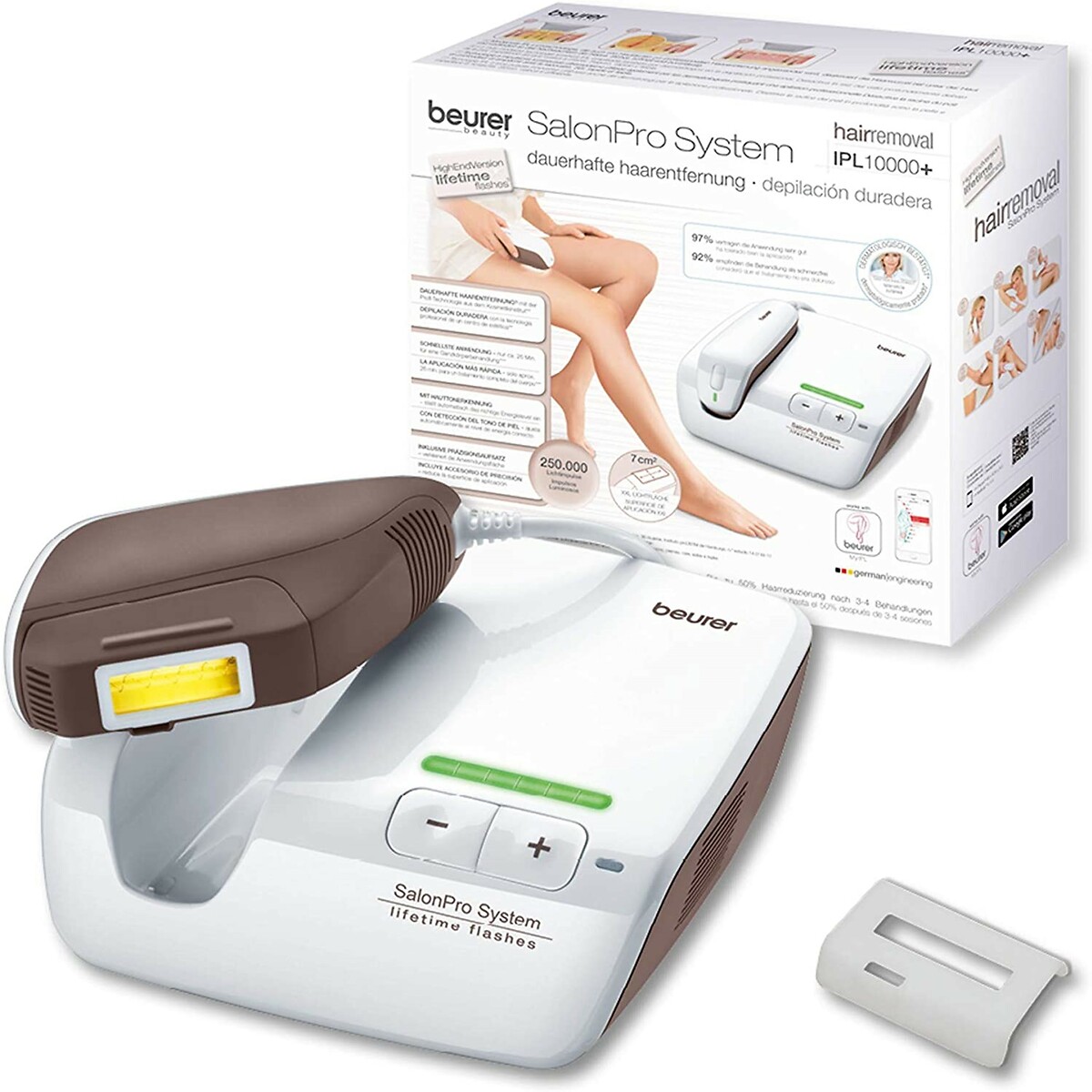 Epilateur à lumière pulsée IPL 10000+ blanc, BEURER
