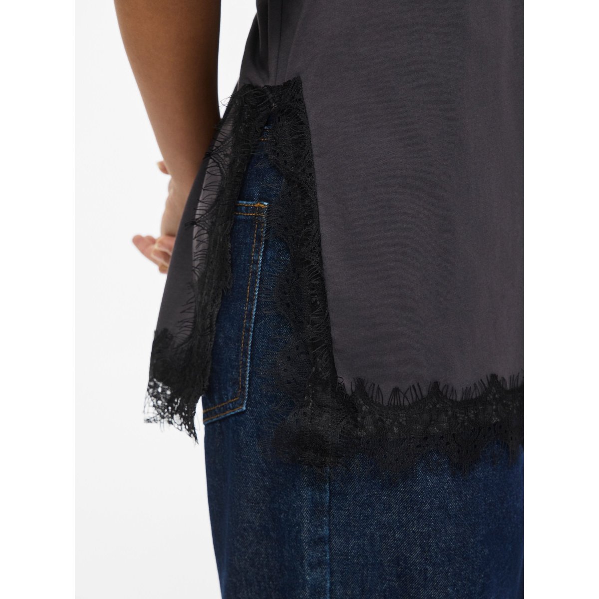 T-Shirt gris - obsidian1, NOISY MAY