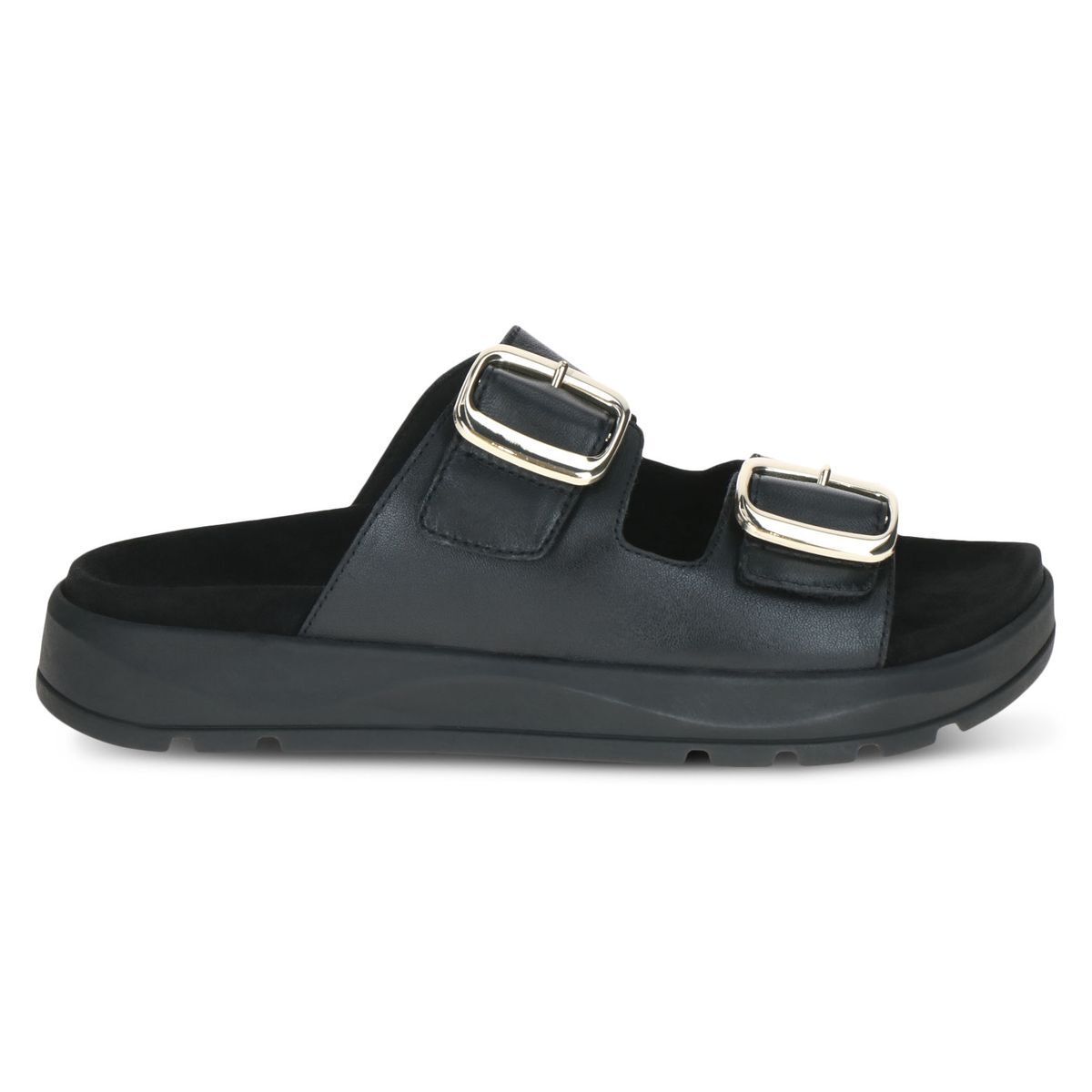 Mule en cuir noir nappa, CAPRICE