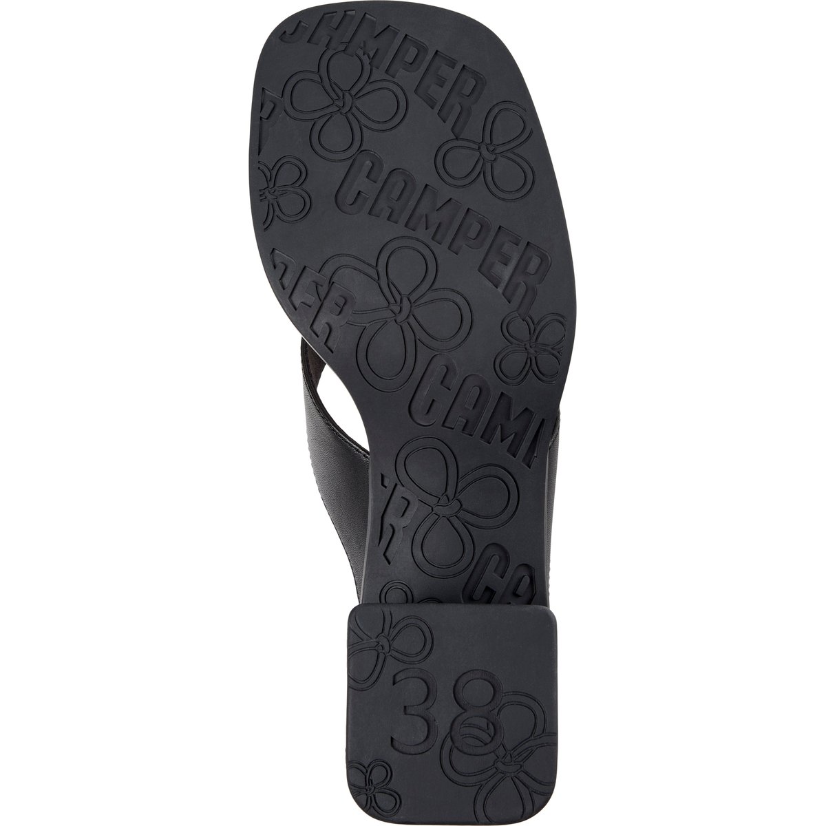 Sandales Cuir KORA SANDAL TWINS noir, CAMPER