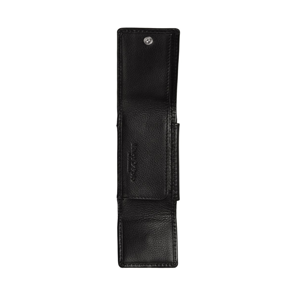 Portefeuille modèle Phillip en cuir de vachette de qualité supérieure noir, MARC O'POLO