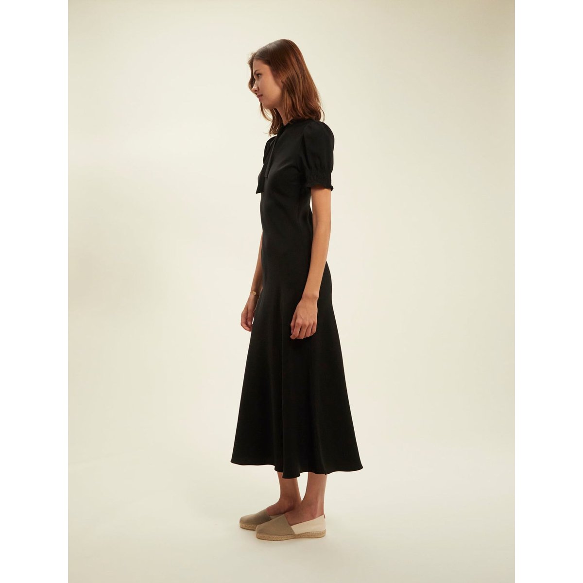 Robe Cerise noire noir, INES DE LA FRESSANGE PARIS