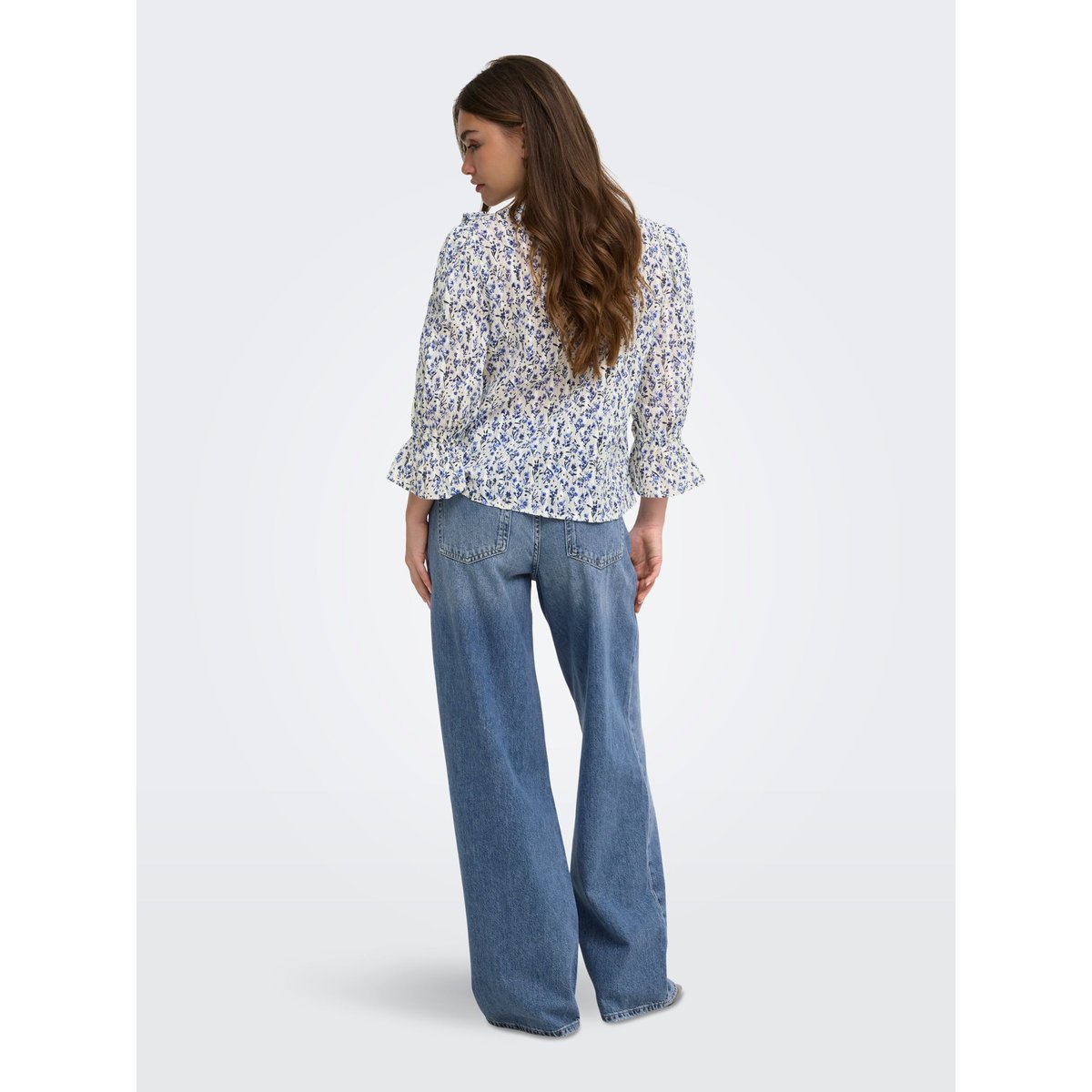 Jean À Jambe Large medium blue denim, ONLY