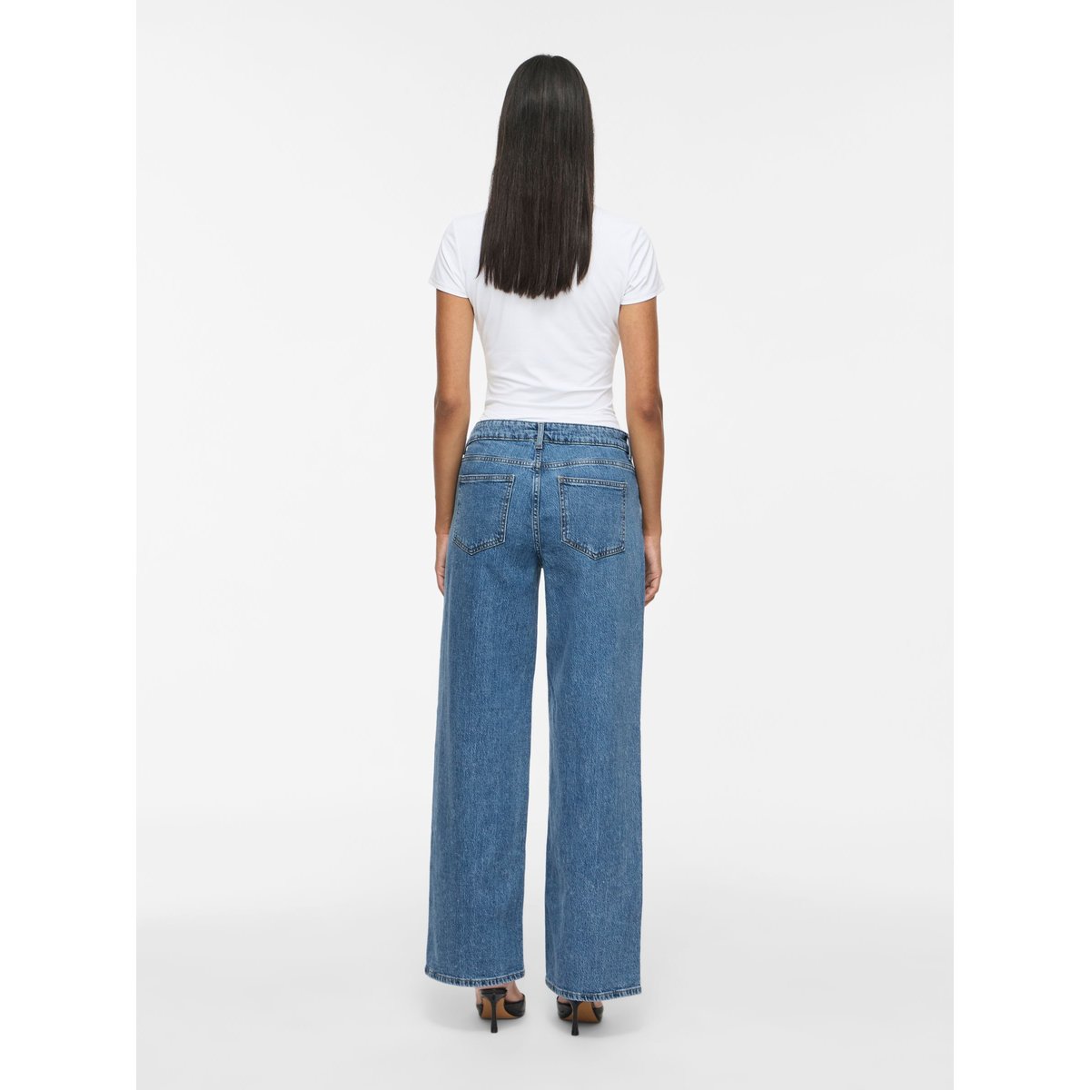 Jean À Coupe Ample bleu - medium blue denim1, VILA
