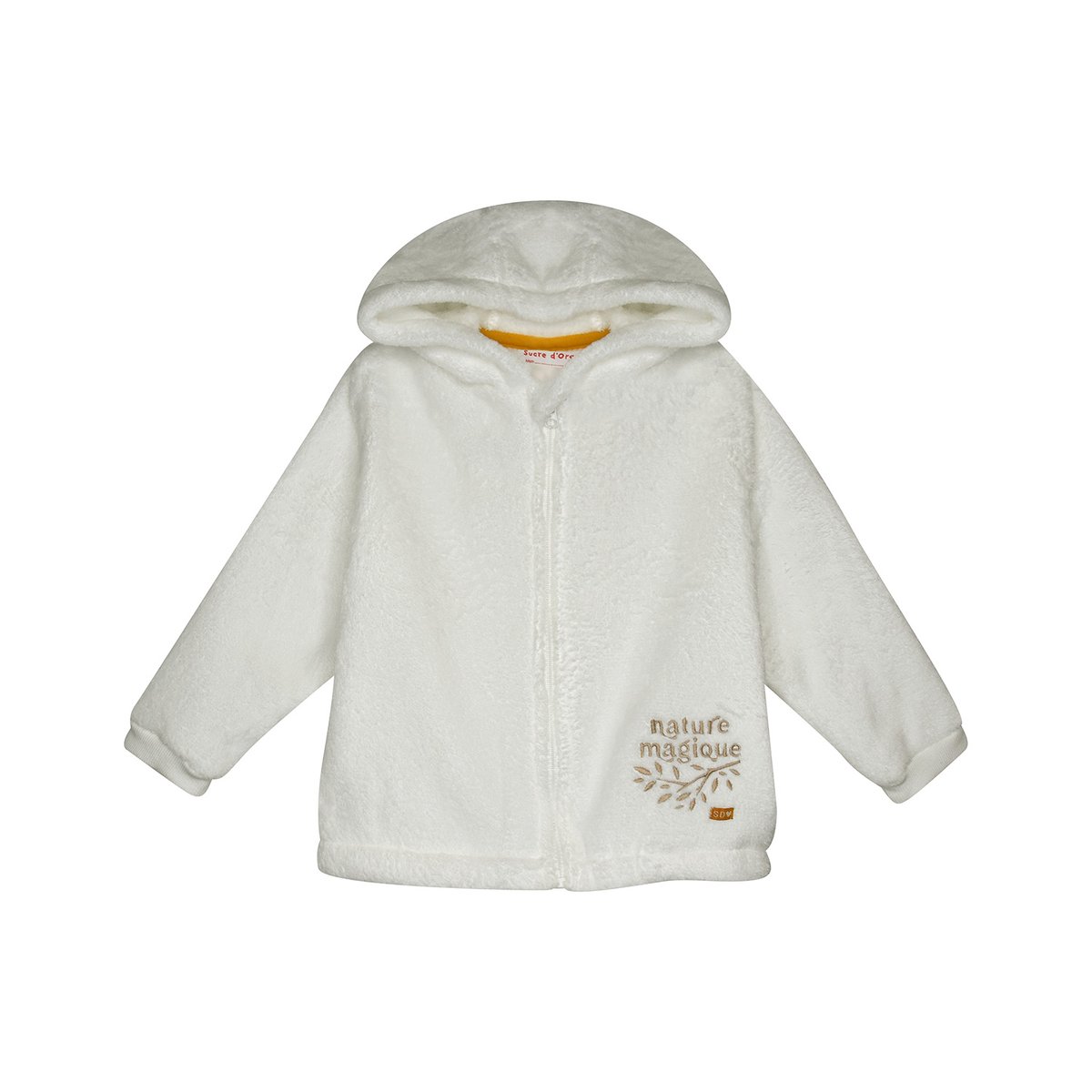 Cardigan velours doux farima beige, SUCRE D'ORGE