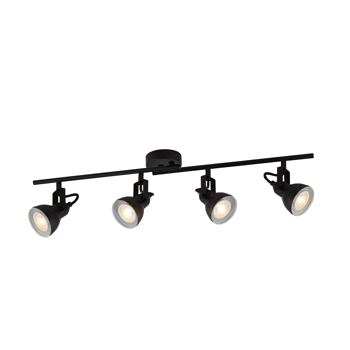 Frisco 4-Light Adjustable Split Bar Ceiling Spot Light black, SO'HOME