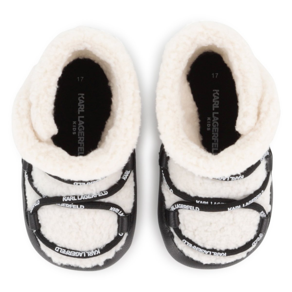 Bottines en molleton black, KARL LAGERFELD KIDS