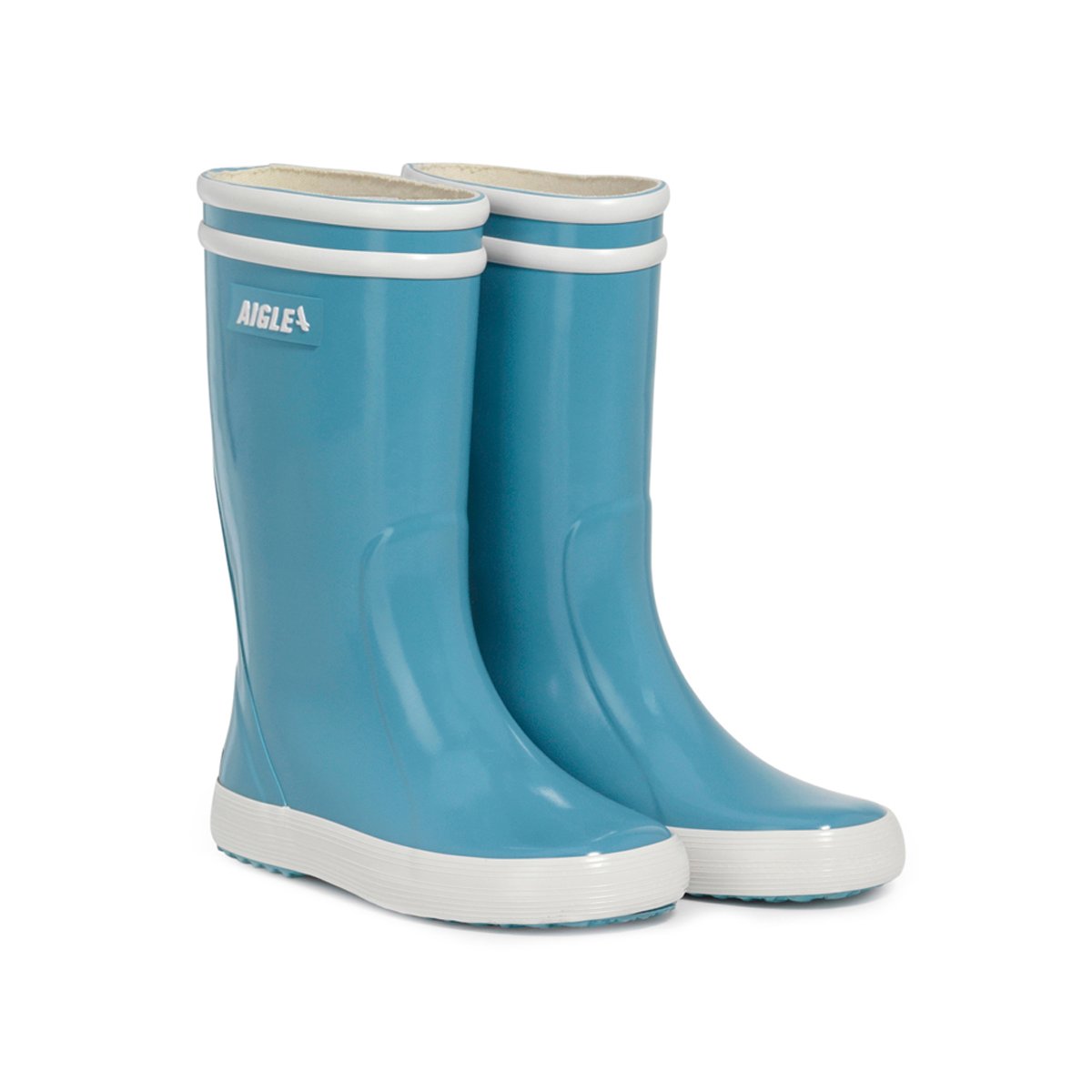 Bottes de pluie LOLLY POP UNISEX bleu clair, AIGLE
