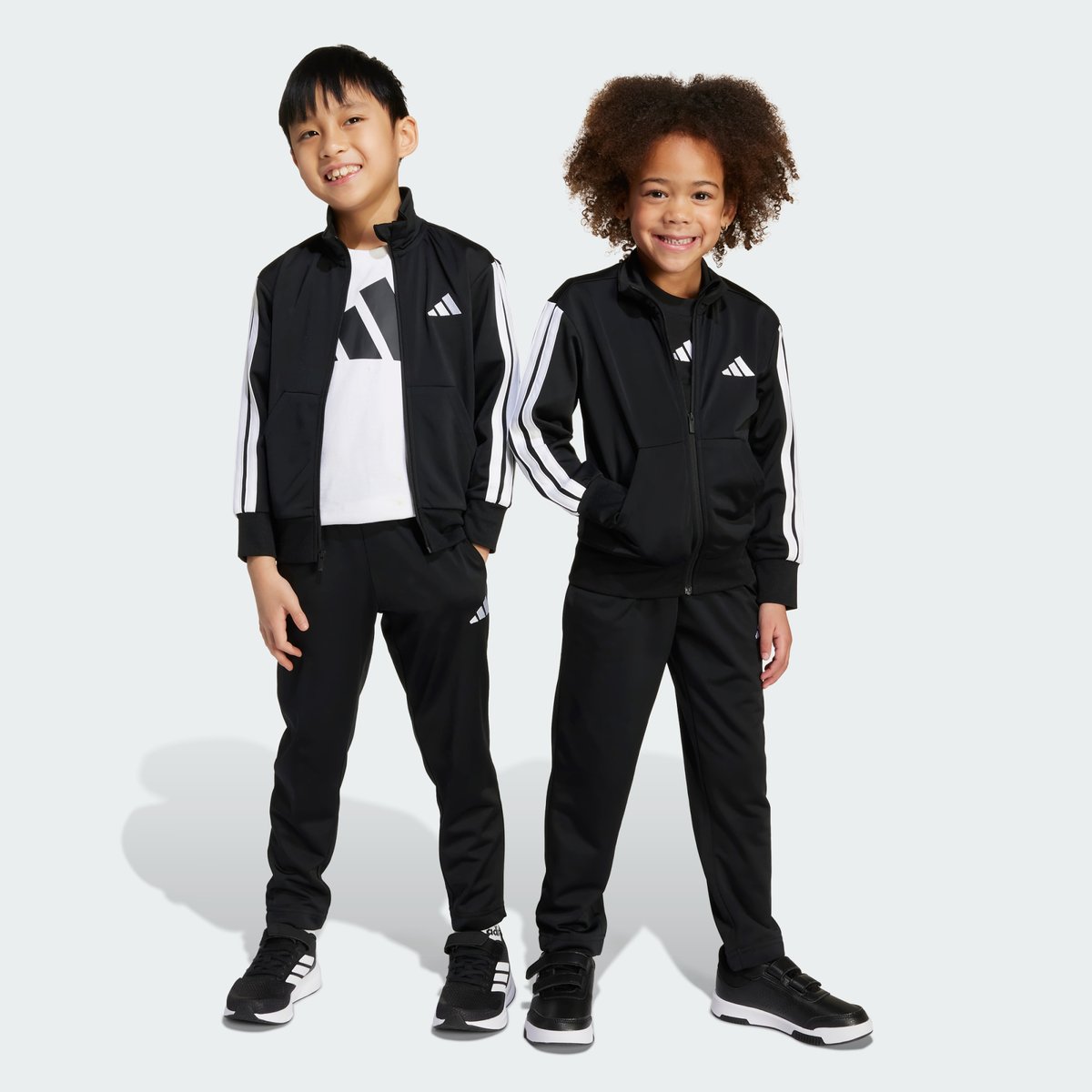 Survêtement Essentials Climacool Enfants Survêtement Essentials Climacool Enfants black / white, ADIDAS SPORTSWEAR