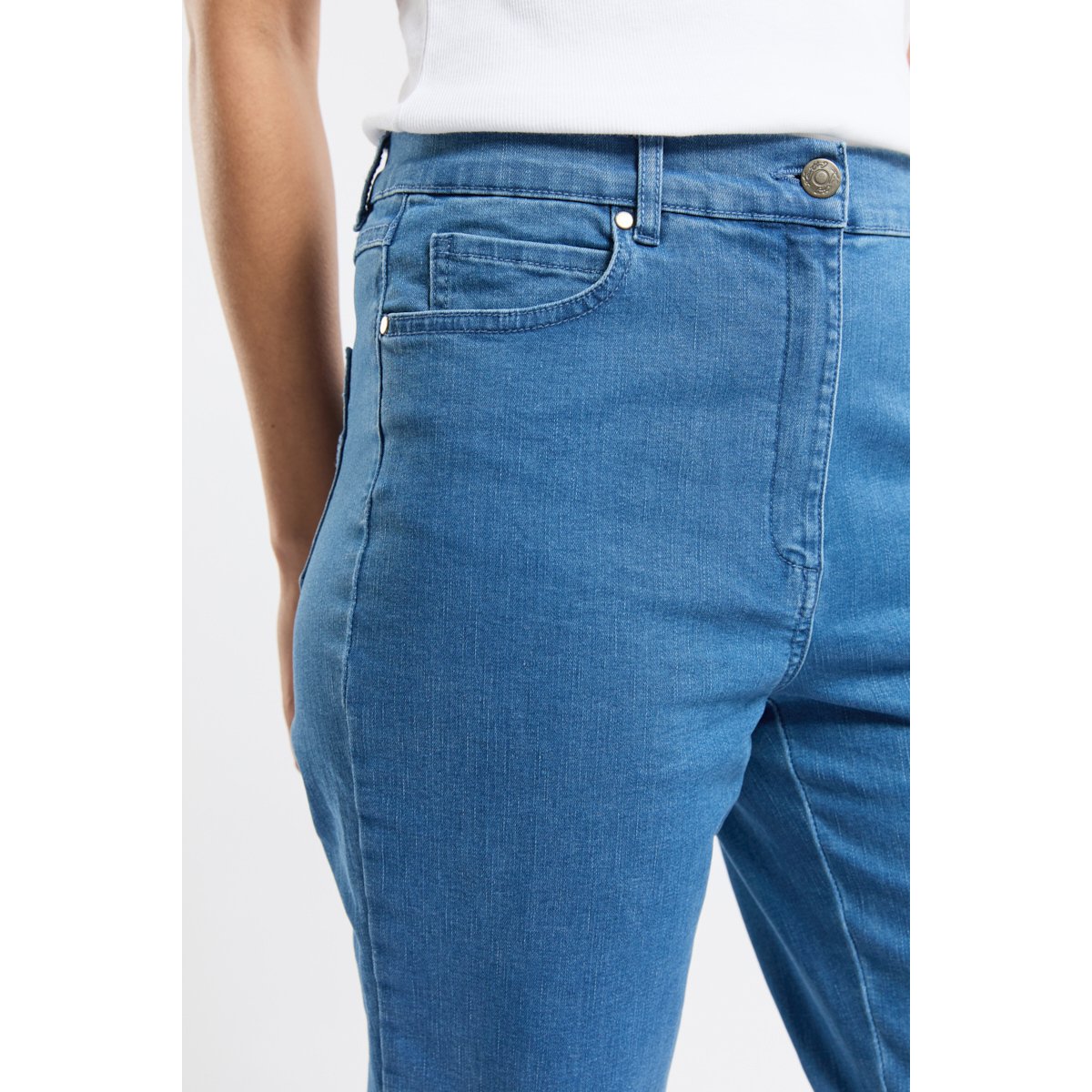 Jeans coupe slim en extensible APACHE denim, KARTING