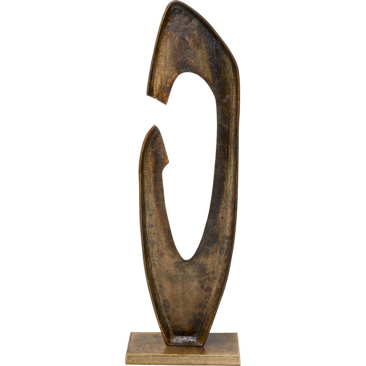 Déco XL en aluminium, CIRCLE HOOK bronze, KARE DESIGN