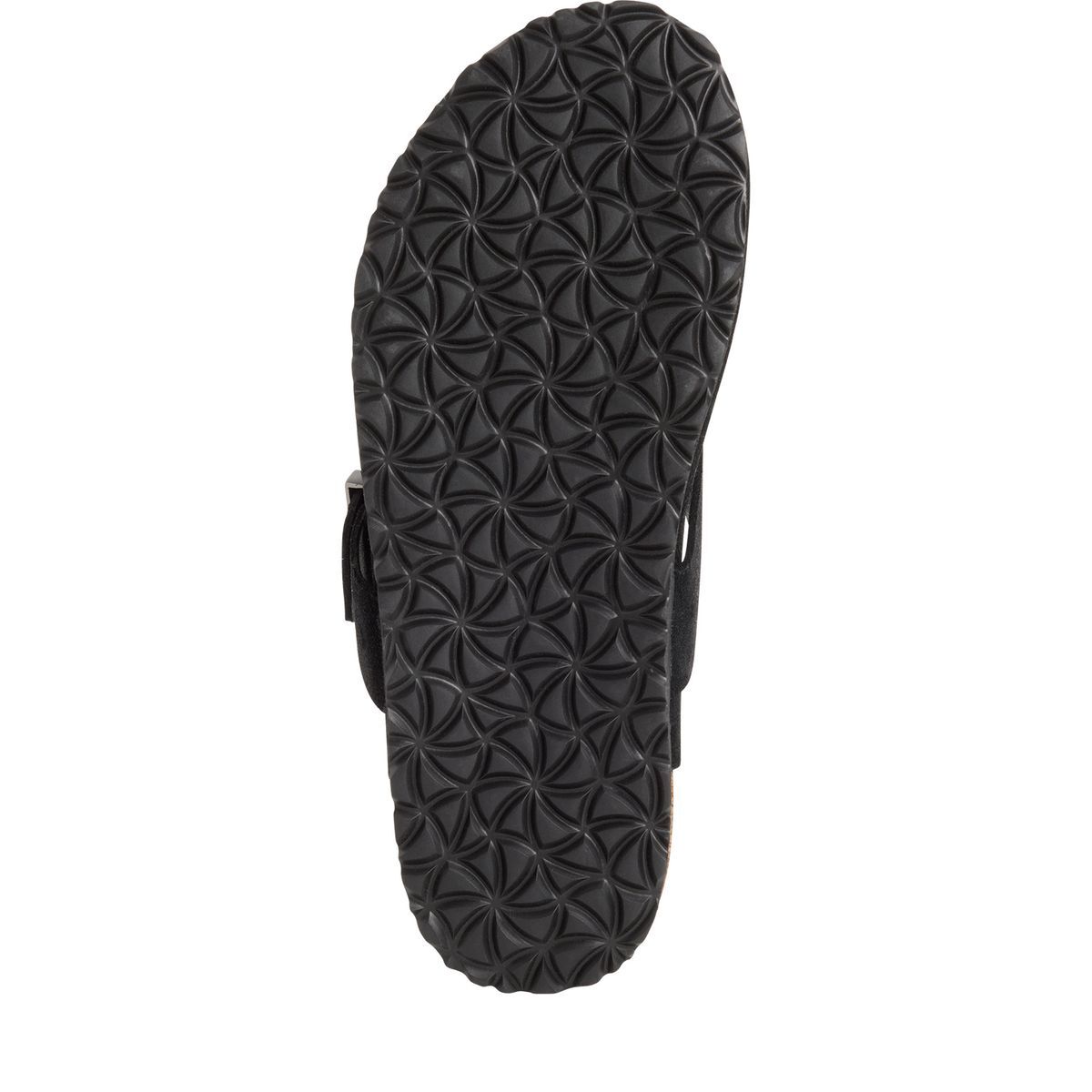 Mule en cuir noir, TAMARIS