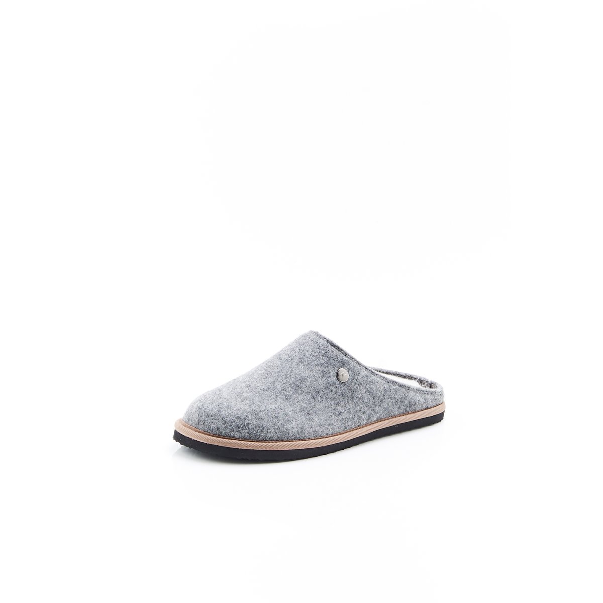 Mules emboîtantes Thermolactyl, gris anthracite chiné, DAMART