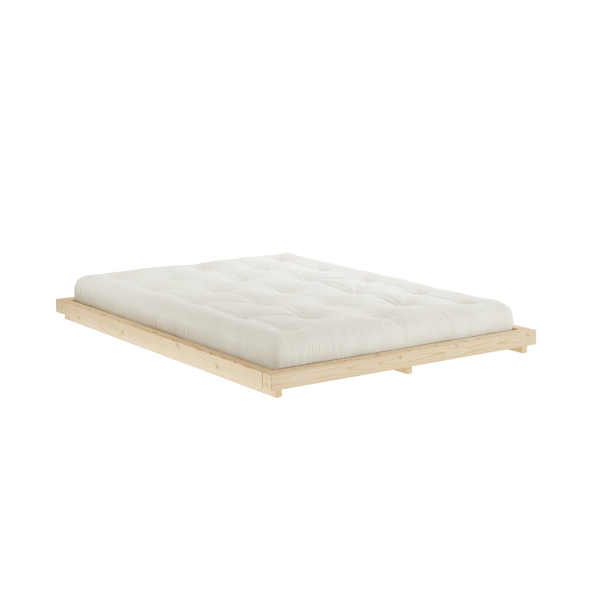 Lit futon DOCK en pin massif, style japonais - DOCK bois clair, KARUP DESIGN