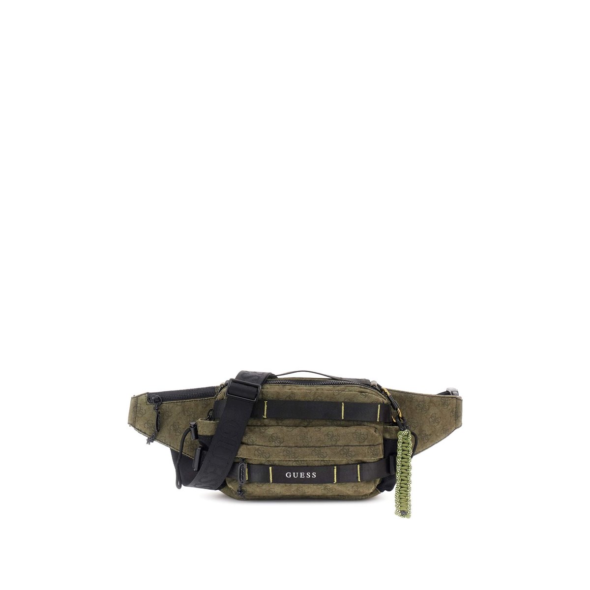 Sac Banane Asti Logo 4G vert, GUESS