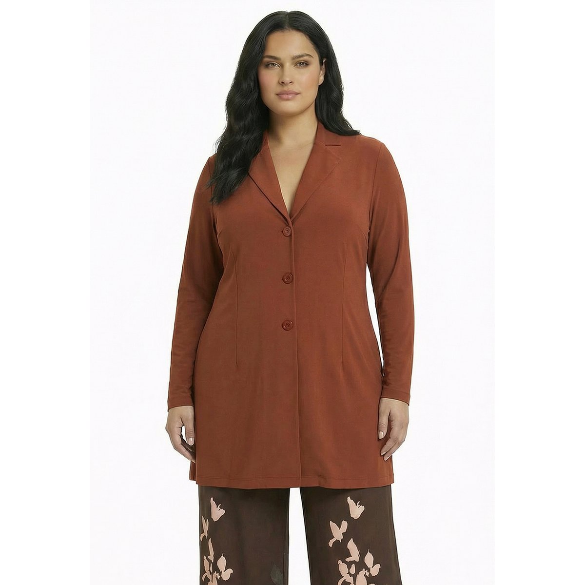 Veste /Blazer avec manches longues marron, YOEK