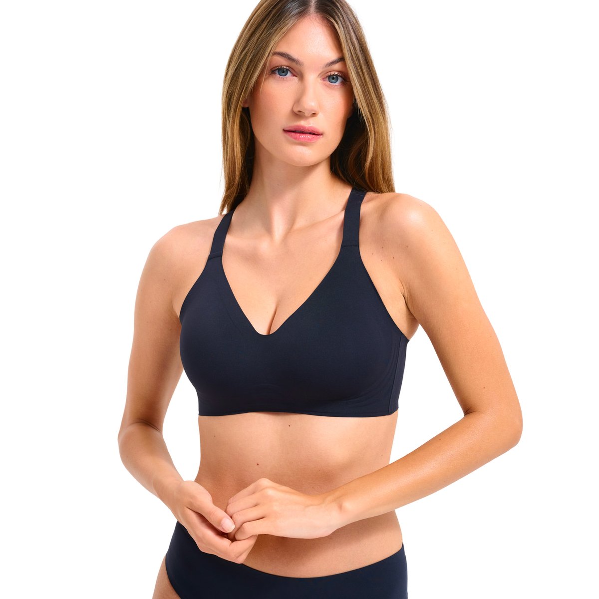 Soutien-gorge bralette préformé sans armatures MY SILHOUETTE noir, LISCA