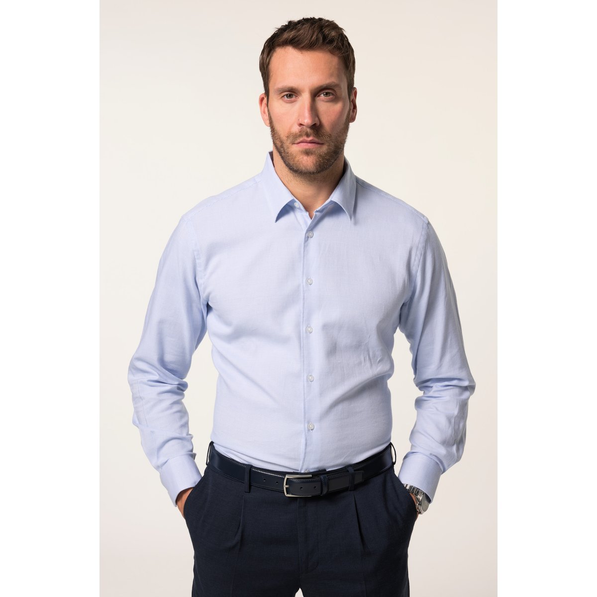 Chemise de ville collection Business bleu clair, JP1880